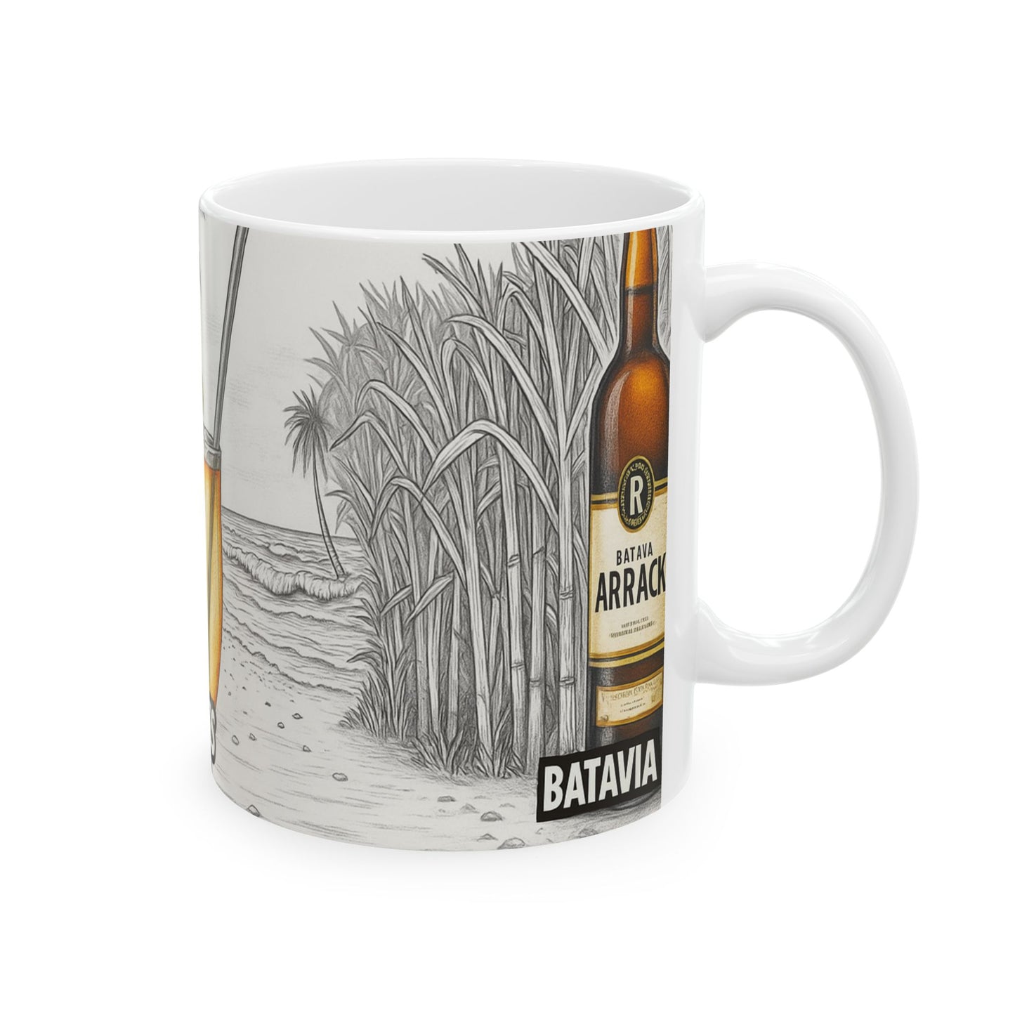 QKB IG Theme Video Batavia Arrack Ceramic Mug