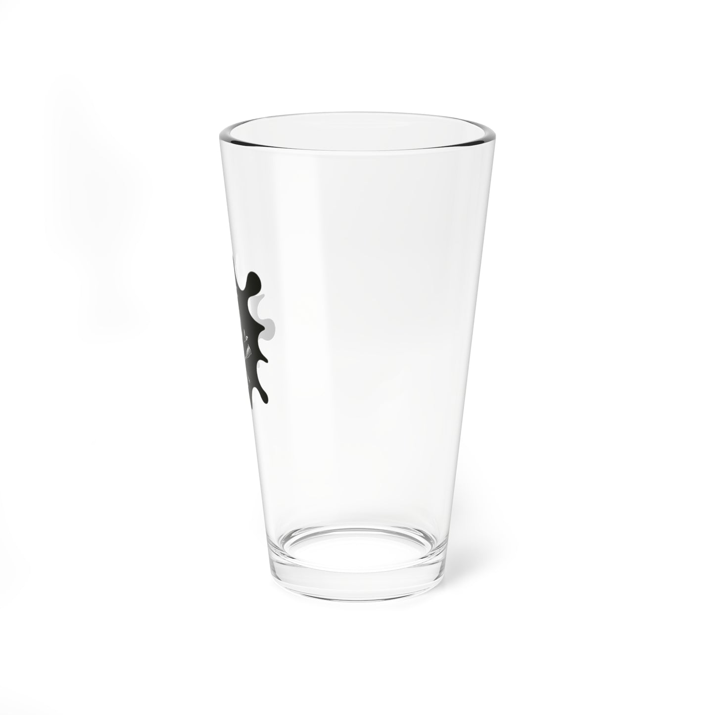 QKB Skull & Pineapple Mixing Glass, 16oz Boston Glass Shaker