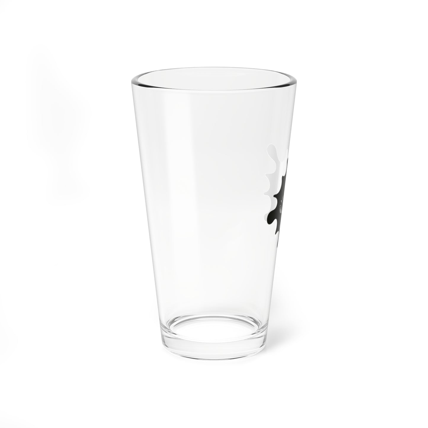 QKB Skull & Pineapple Mixing Glass, 16oz Boston Glass Shaker